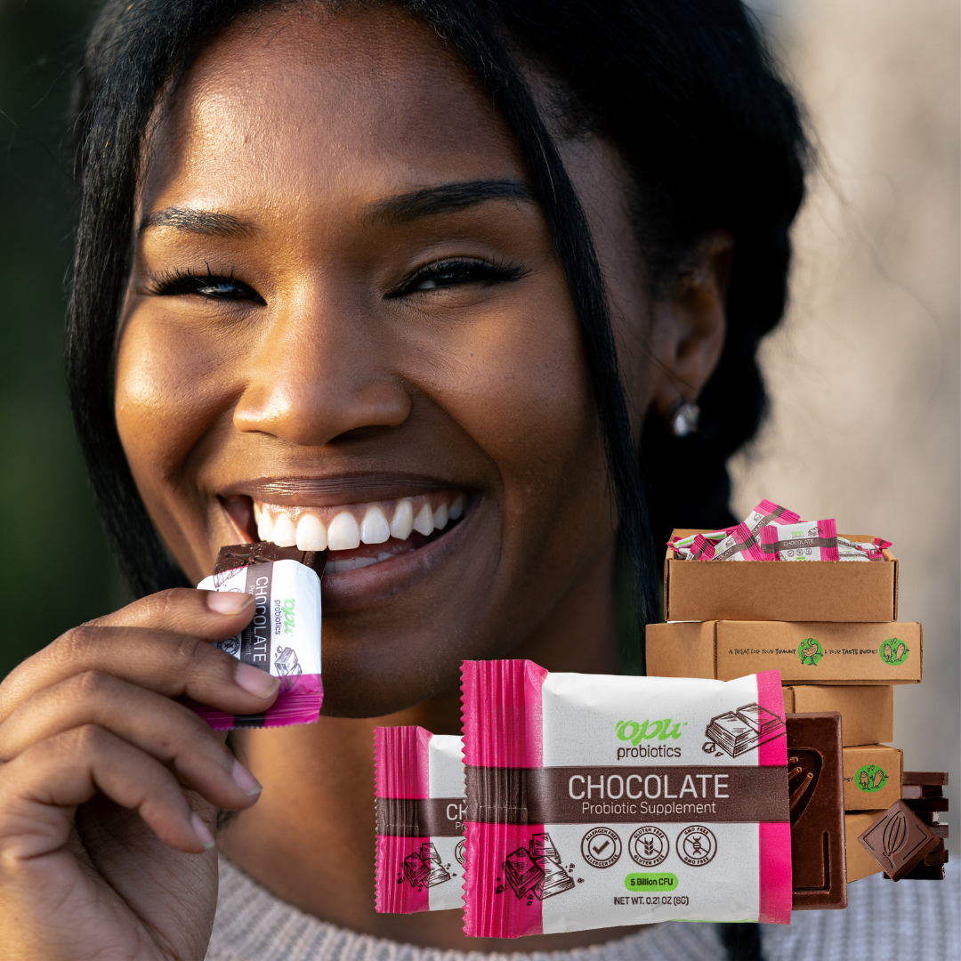 Opu Probiotics Chocolate Supplements! 30 Day Supply